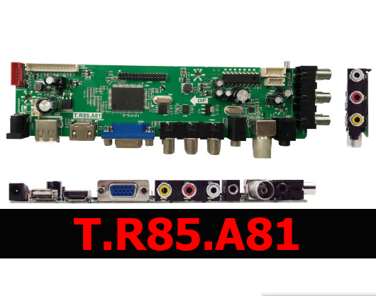 T.R85.A81 Universal LED TV Board Software Download