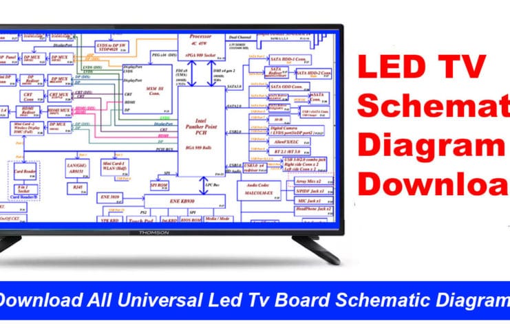 Universal Lcd Led Tv Board Schematic Diagram Free Download