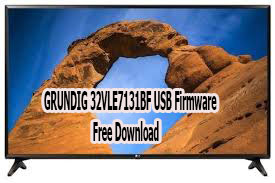 GRUNDIG 32VLE7131BF USB Firmware Free Download