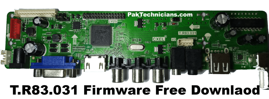 T.R83.031 Firmware Free Download