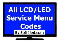 All LCD LED TV Service Menu Codes