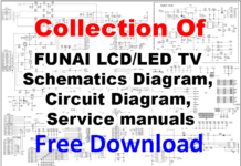 FUNAI LCD/LED TV Schematics Diagram