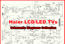 Haier LED TV Schematics Diagram