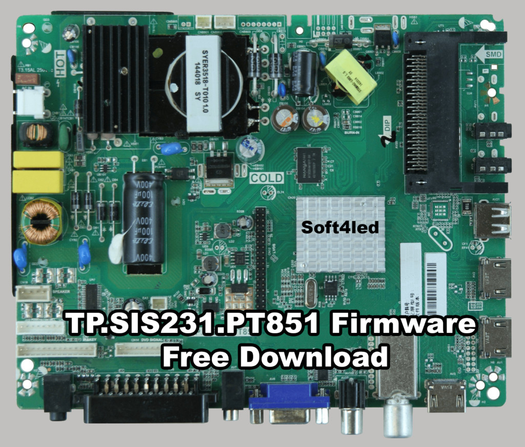 TP.SIS231.PT851 Firmware Free Download