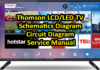 Thomson LCD/LED TV Schematics Diagram