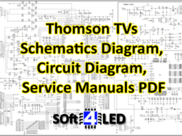 Thomson TVs Schematics Diagram