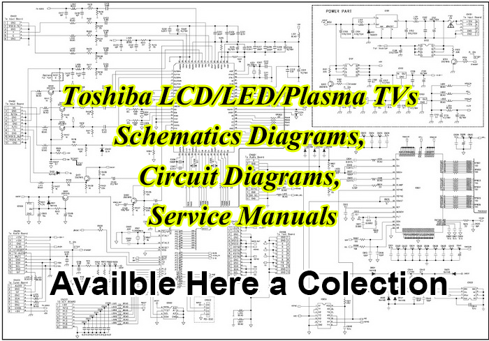 Toshiba LCD LED TV Schematics Diagram