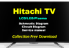 Hitachi TV Schematics Diagram