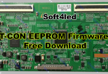 T-CON EEPROM Firmware Download