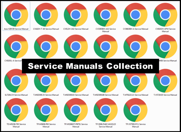 Universal LED TV Board Service Manuals