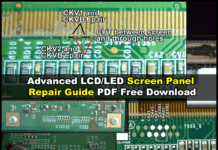 LCD/LED Screen Panel Repair Guide PDF Free Download