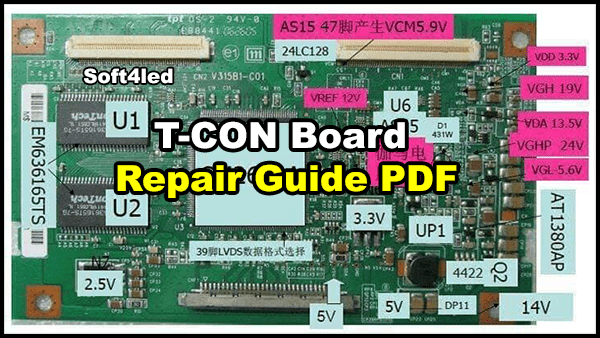 LCD/LED TV T-CON Board Repair Guide PDF Free Download