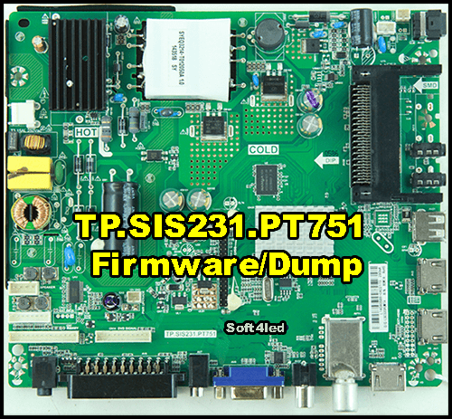 TP.SIS231.PT751 Firmware/Dump Free Download