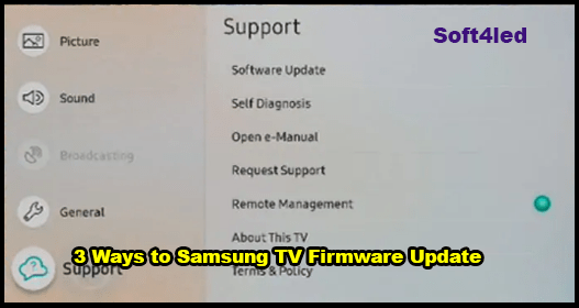 Samsung TV Firmware Update