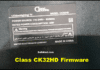 Class CK32HD Firmware/Software Free Download