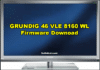 GRUNDIG 46 VLE 8160 WL Firmware Software Free Download