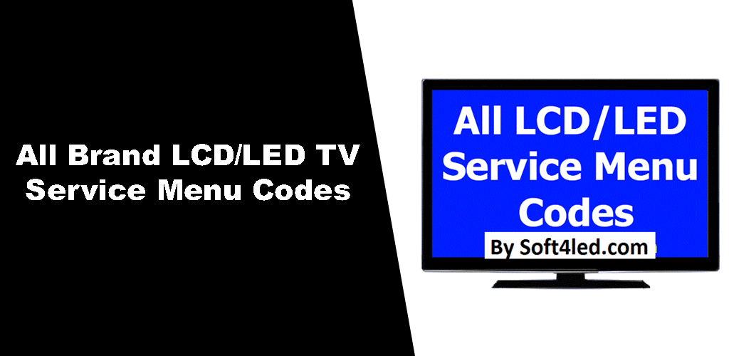 All TV Service Menu Codes Mobile App V2