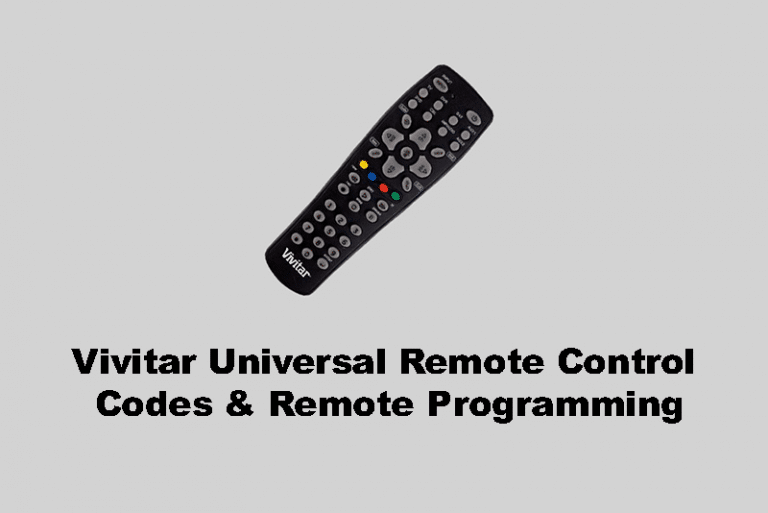 Vivitar Universal Remote Codes List & Programming [2023] {Updated}