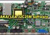 AKAI LEA-32C25M Software Free Download
