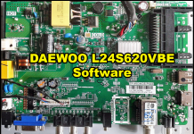 DAEWOO L24S620VBE Software Free Download