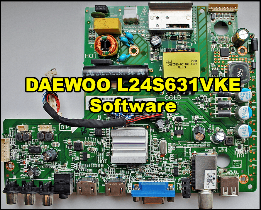 DAEWOO L24S631VKE Software Free Download