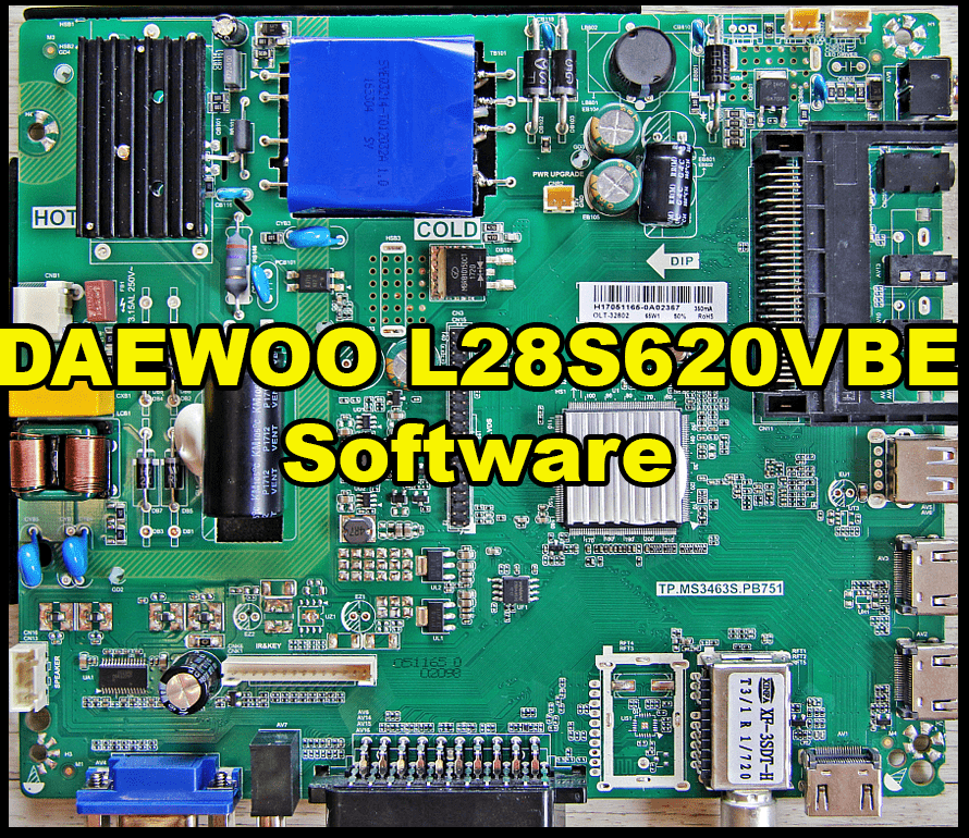 DAEWOO L28S620VBE Software Free Download