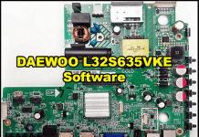 DAEWOO L32S635VKE Software Free Download