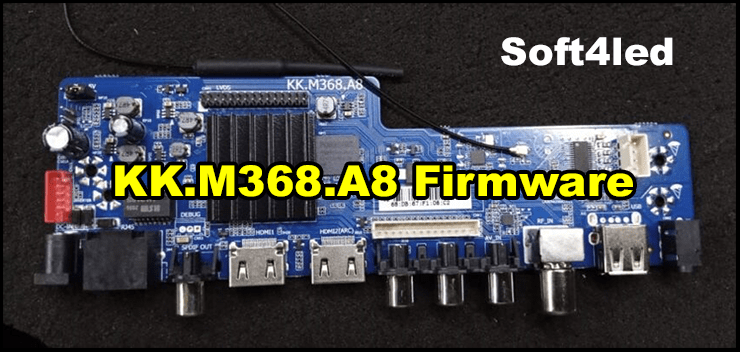KK.M368.A8 Firmware Software Download