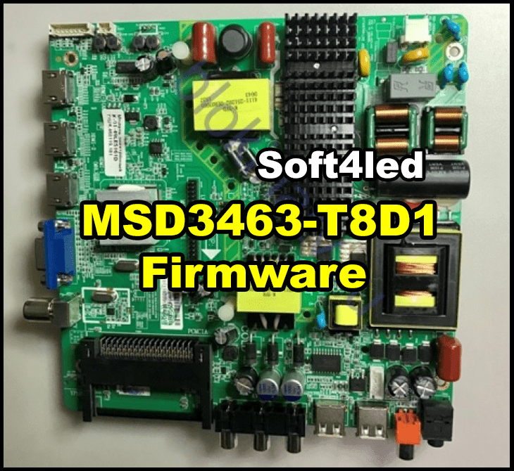 MSD3463-T8D1 Firmware Software Download