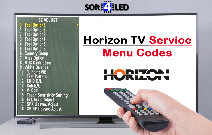 Horizon TV Service Menu Codes