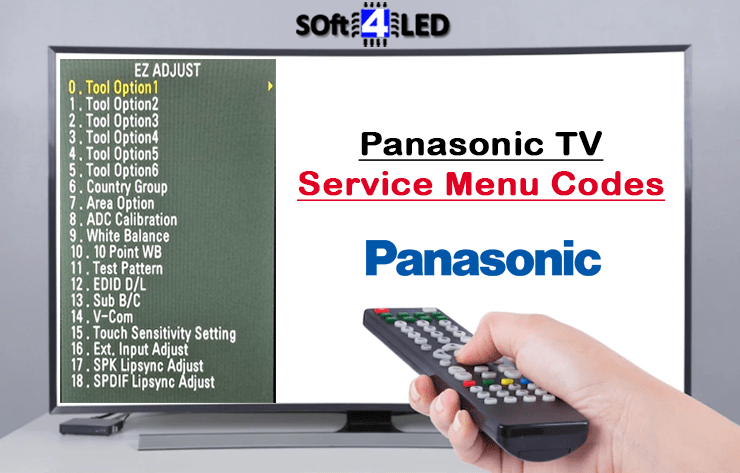 Panasonic TV Service Menu Codes & Instructions