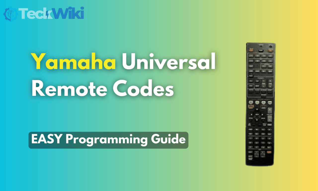 Yamaha Universal Remote Codes