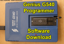 Genius G540 Programmer Software Download (Latest Version 2022)