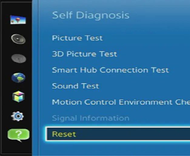 How to Perform Factory Data Reset in Samsung TV