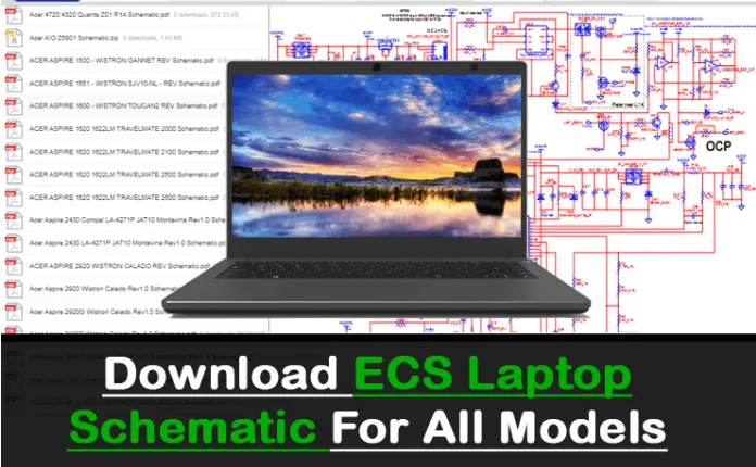ECS Laptop Motherboard Schematic Diagram PDF