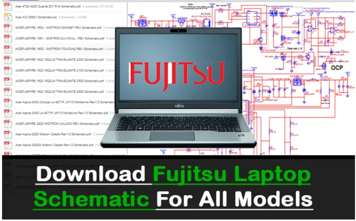 Fujitsu Laptop Motherboard Schematic Diagram PDF (All Models)