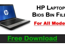 HP Laptop Bios Bin