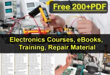 Electronics Courses eBooks Training Repair Material PDF