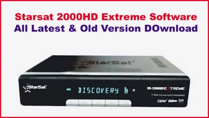 Starsat 2000HD Extreme Software Download