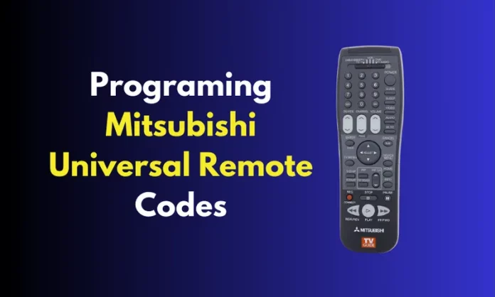 Mitsubishi Universal Remote Codes