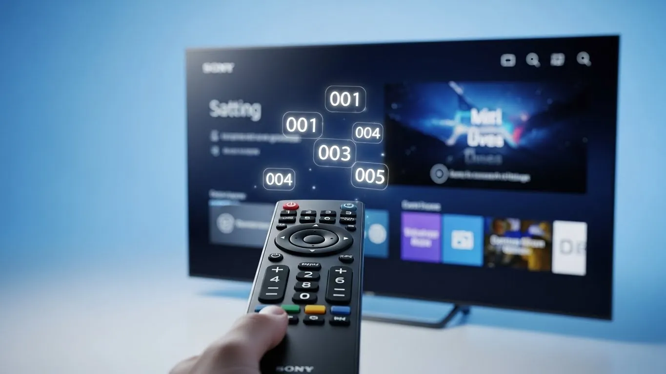 Sony TV Universal Remote Codes Guide (Updated 2026)