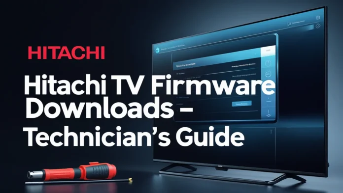 Hitachi TV Firmware Downloads