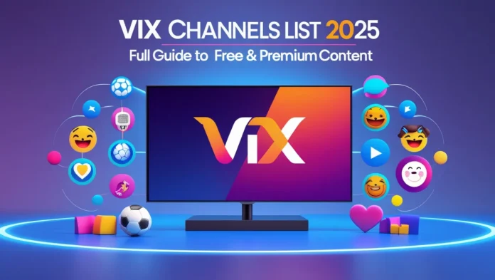Vix Channels List 2025