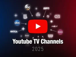 YouTube TV Channels List 2025
