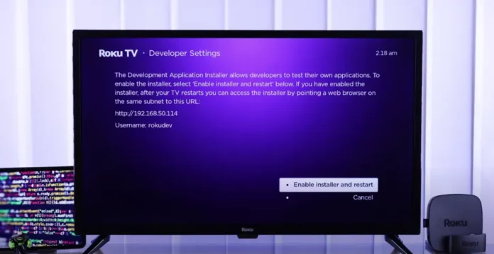 Enabling Developer Mode on Roku