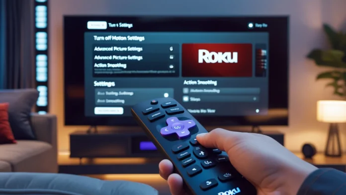 How to Turn Off Motion Smoothing on Roku TV