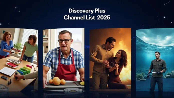 Discovery Plus Channel Lineup