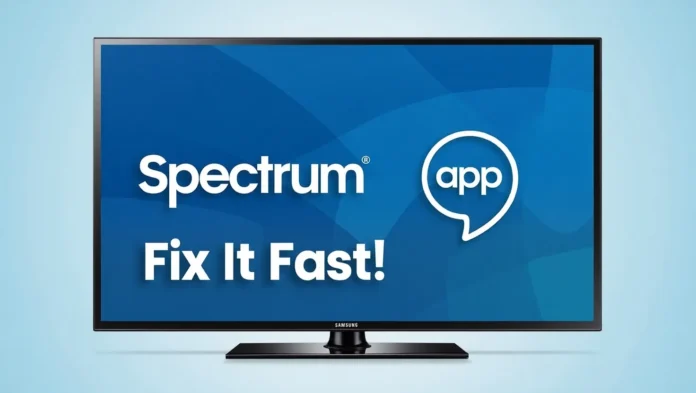 Thumbnail for fixing Spectrum app issues on Samsung TV