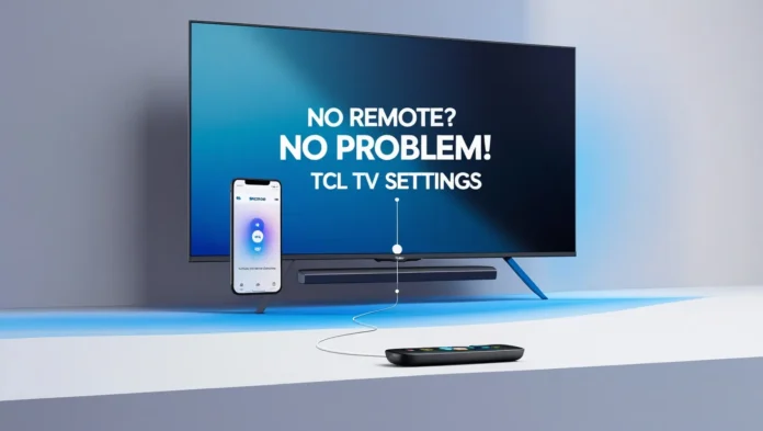 How to Access Settings on TCL TV Without Remote