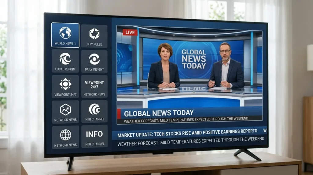 Free news channels on Prime Video including ABC News Live and CBS News 24/7